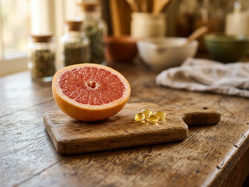 Vitamin E & Grapefruit Extract