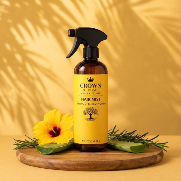 Crown Revival Hair Mist, 8 fl oz spray bottle